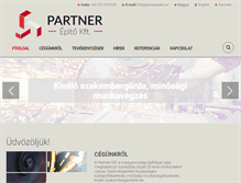 Tablet Screenshot of partnerpaks.hu